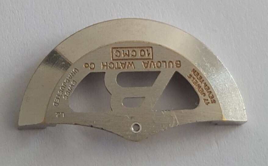 Bulova Caliber 10CMC Part 344 EB No 1143/1 (Rotor Weight Without Bushing Gear)