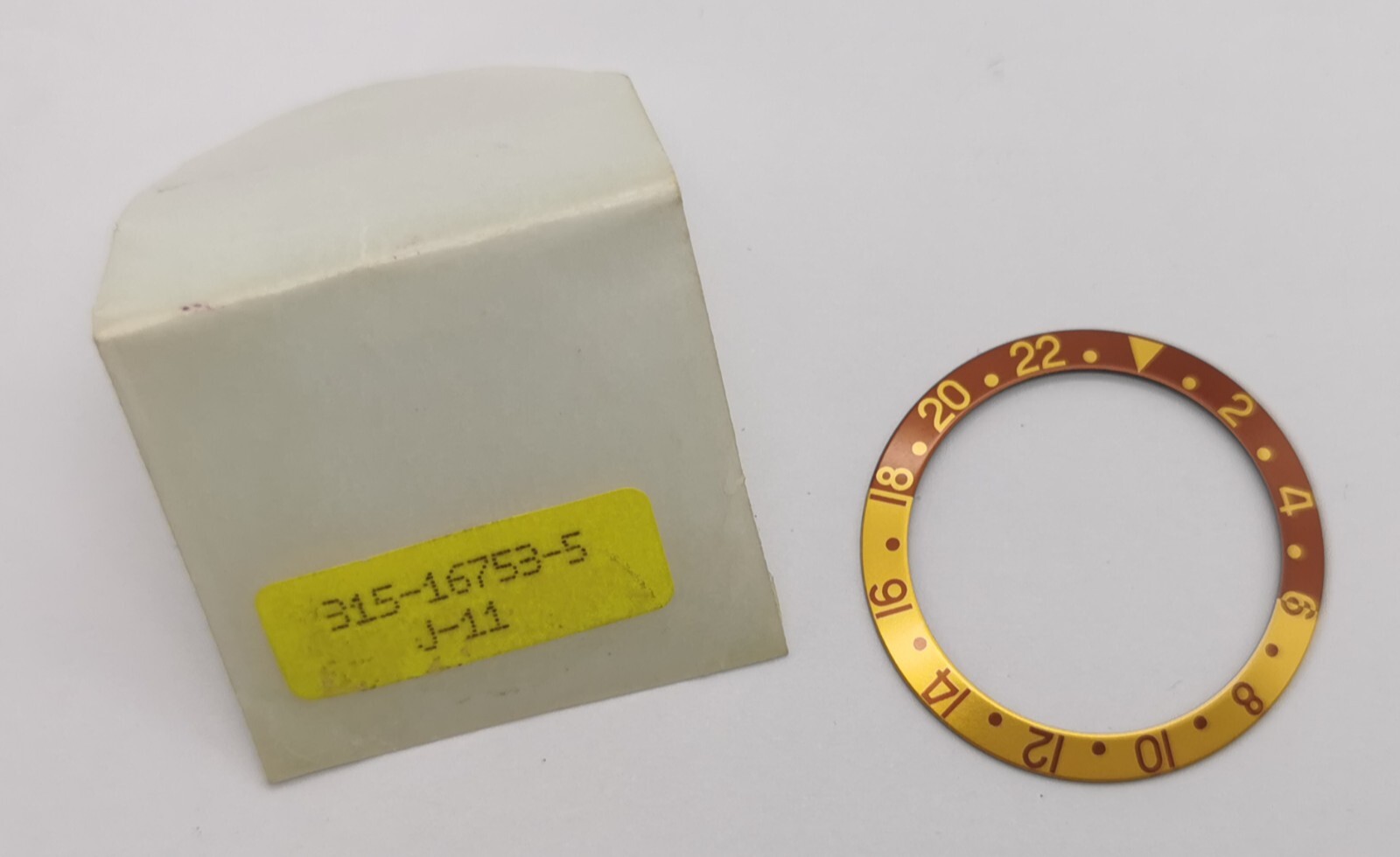 Rolex 315-16753-5 J-11 Gmt Master Eye Of Tiger Bezel 1675 16753 New In Paper Bag