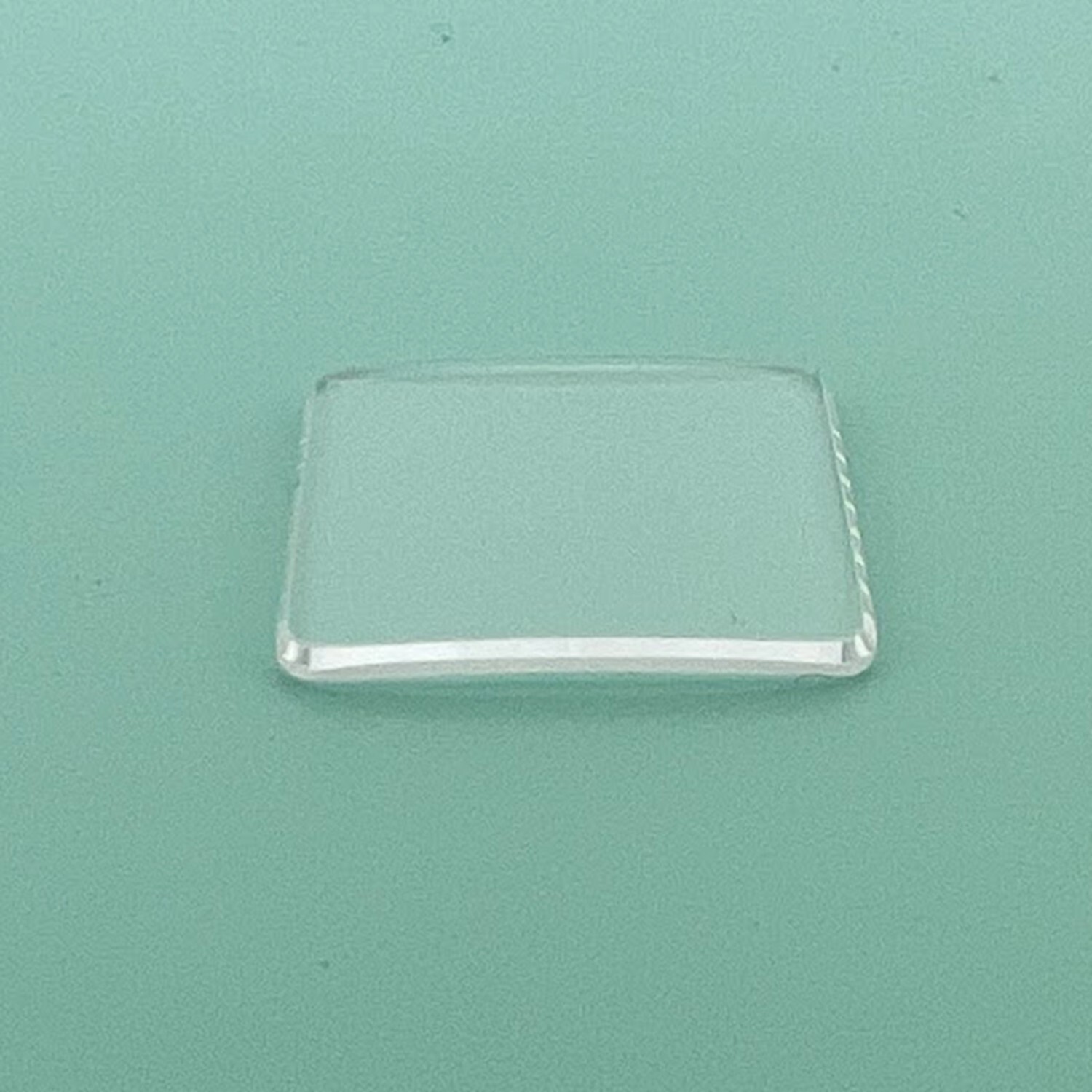 Sapphire crystal Fits Cartier Santos Watch Ladies Curved 15.6mm x 15.6mm