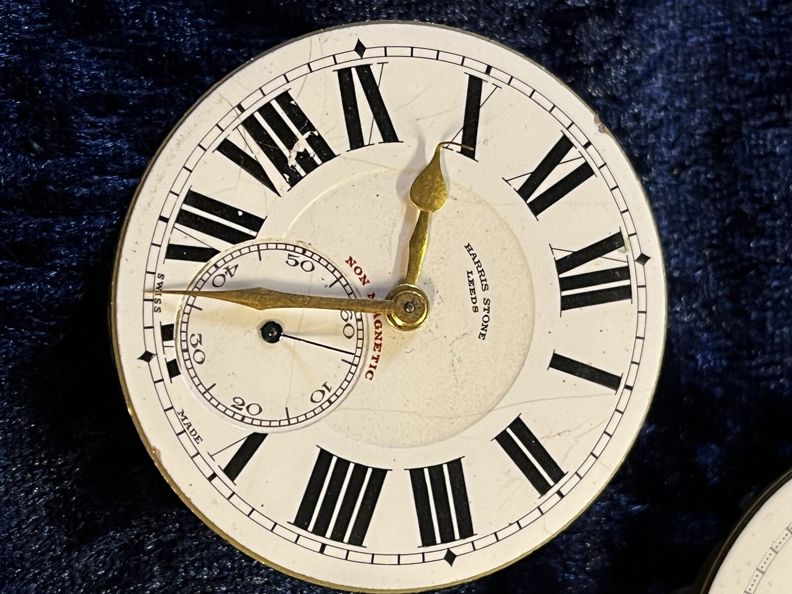 Antique Watch Faces Fattorini Spares Repairs Time Piece Items Unusual 80
