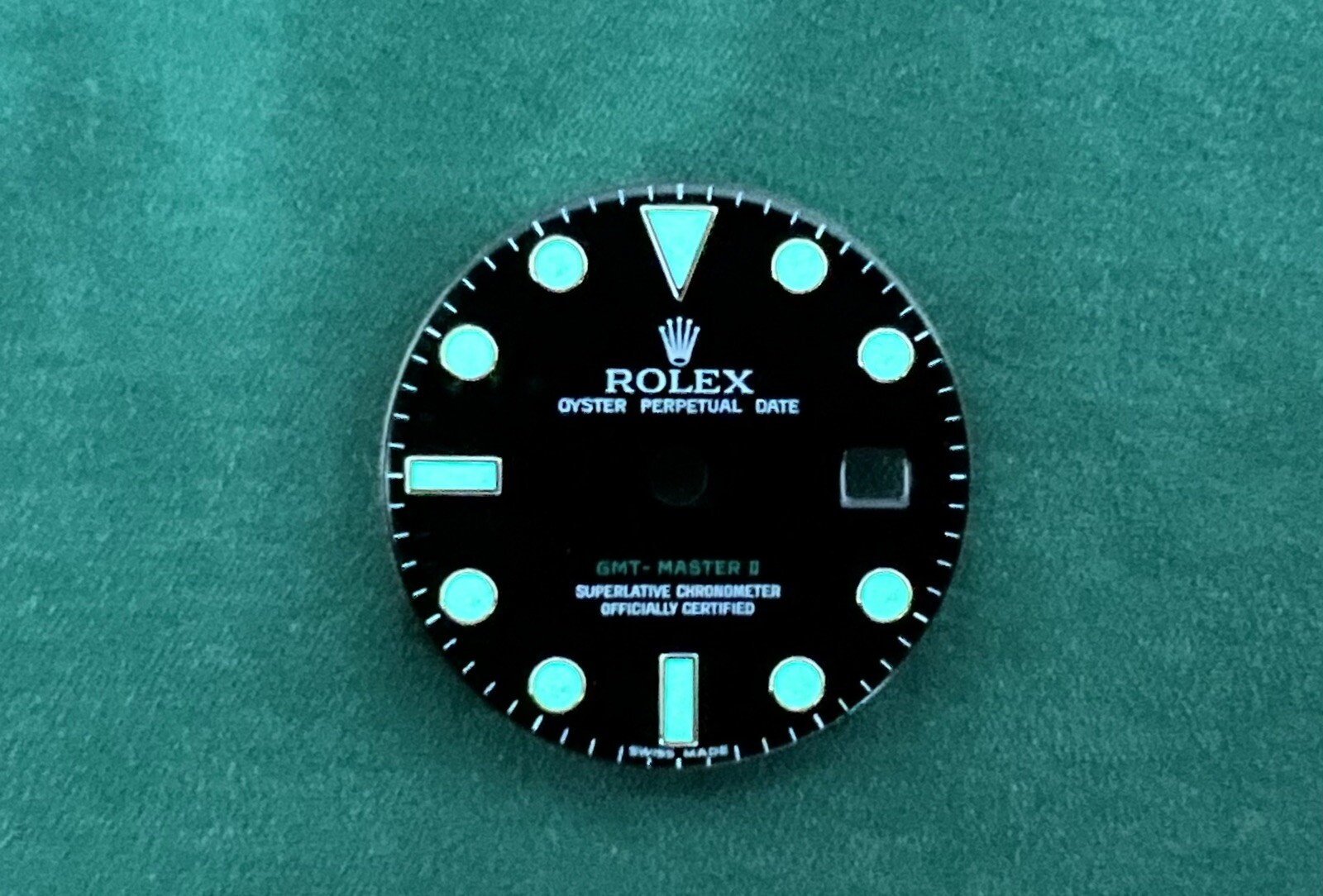 Authentic Rolex GMT Master II Luminova Black Dial (Ref. 116710LN) – OC#749