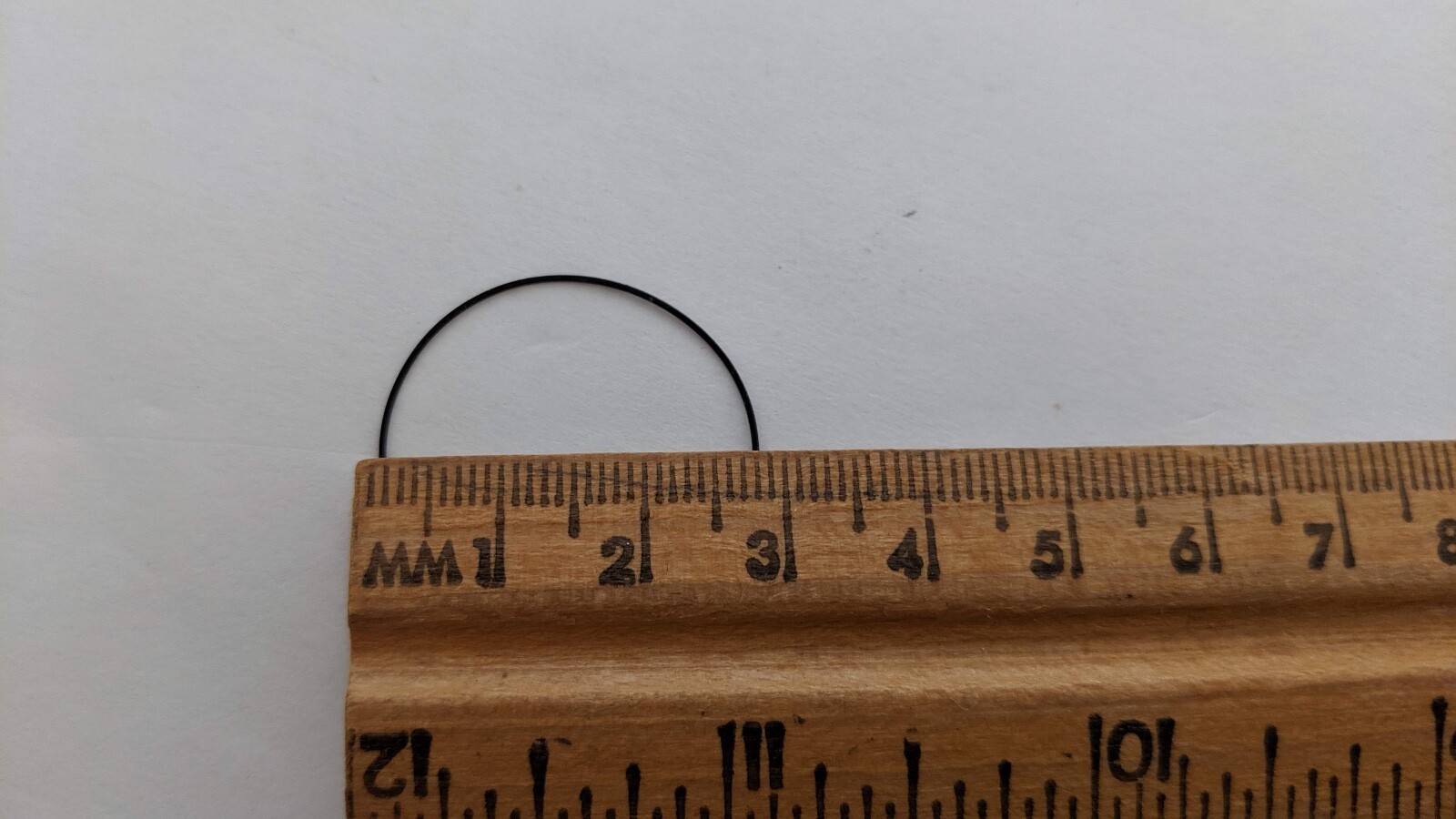 Ebel Beluga bezel gasket joint de lunette 088760/540, approx 28mm in diameter