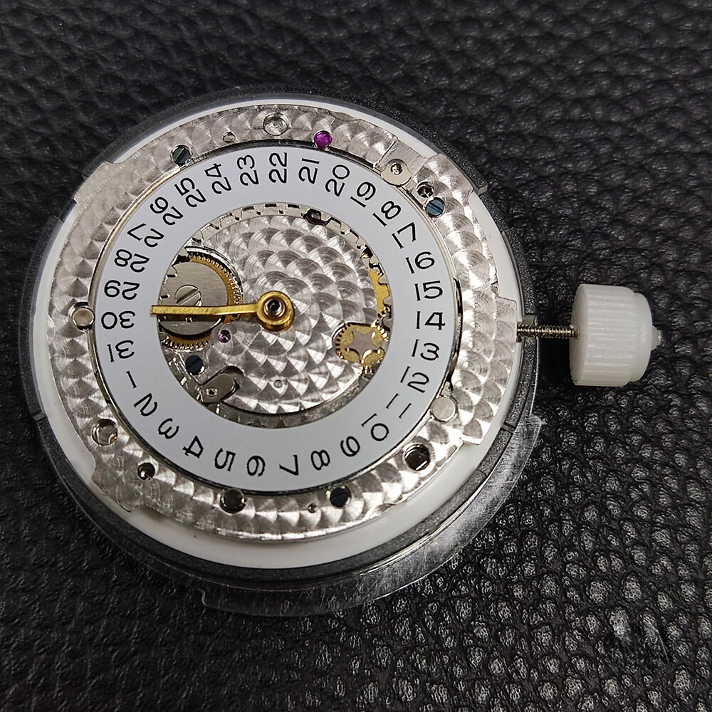 Mechanical Movement Engraved Automatic Compatible with Balance Wheel 41mm