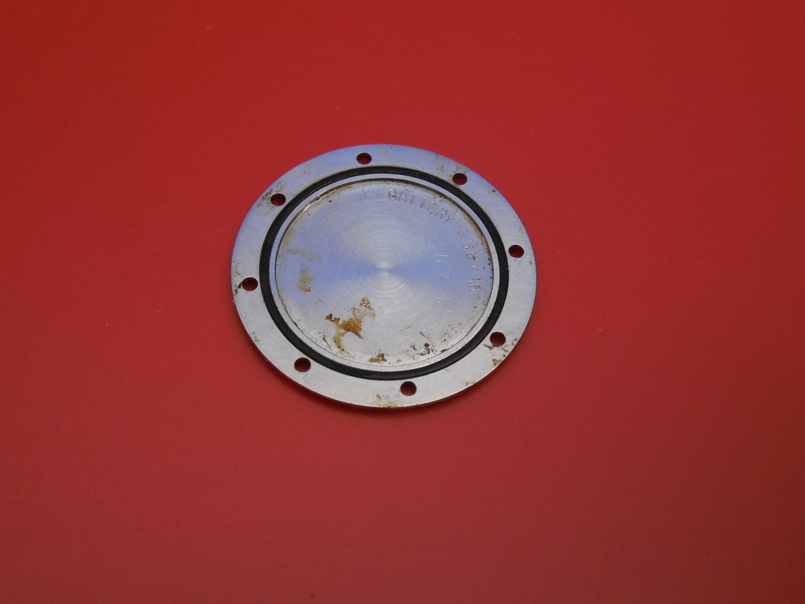 100% CARTIER SOLID STEEL 21MM CASE BACK PART FOR 23MM LADIES PANTHERE RONDE