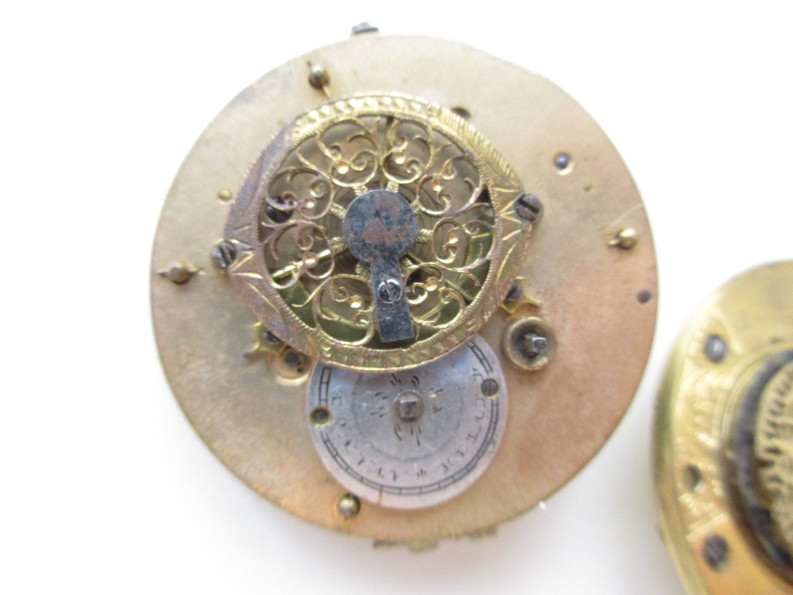 Verge Fusee pocket watch movements – Diam. 41.5 43 mm – for parts