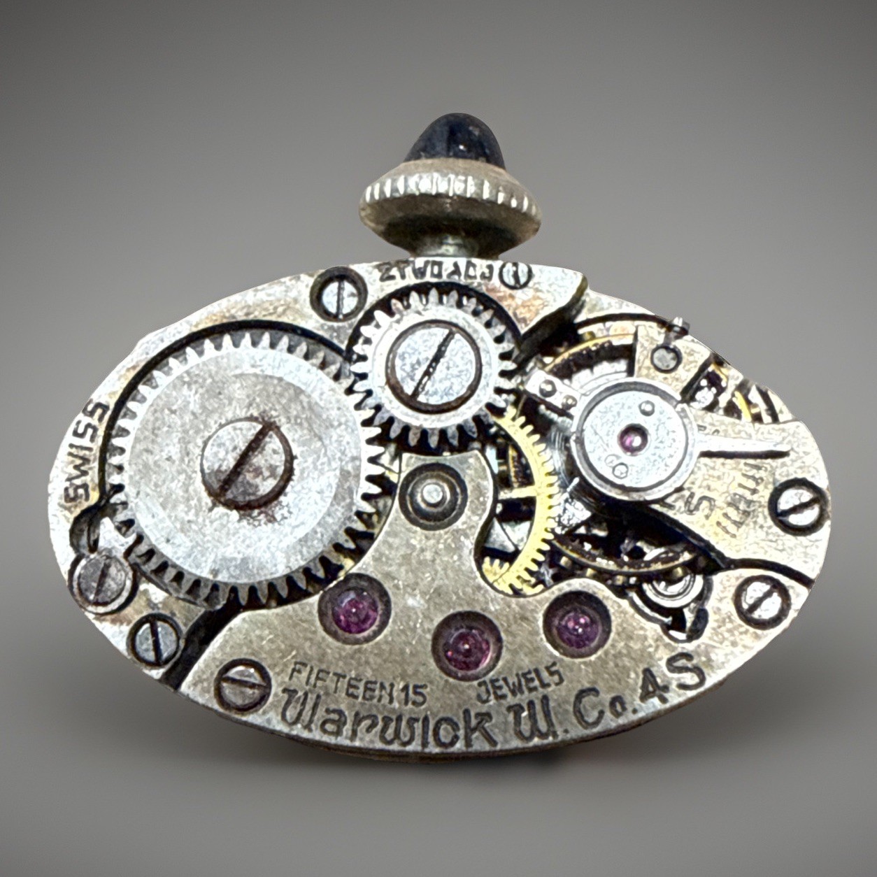 ⌚ Vintage WARWICK Watch Movement – Original Dial & Hands – Elegant Design