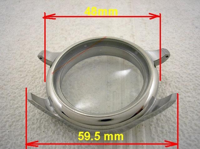 Steel Case NEW!! for Movement Omega Rolex IWC Zenith Chopard Patek Philippe Doxa