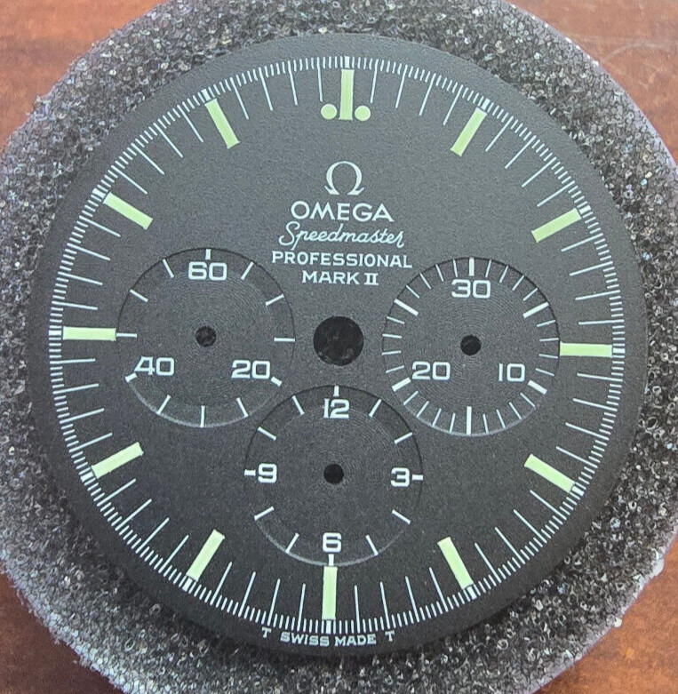 VINTAGE OMEGA SPEEDMASTER MARK II TRITIUM DIAL CAL 861 31.5MM NEAR PERFECT 1970