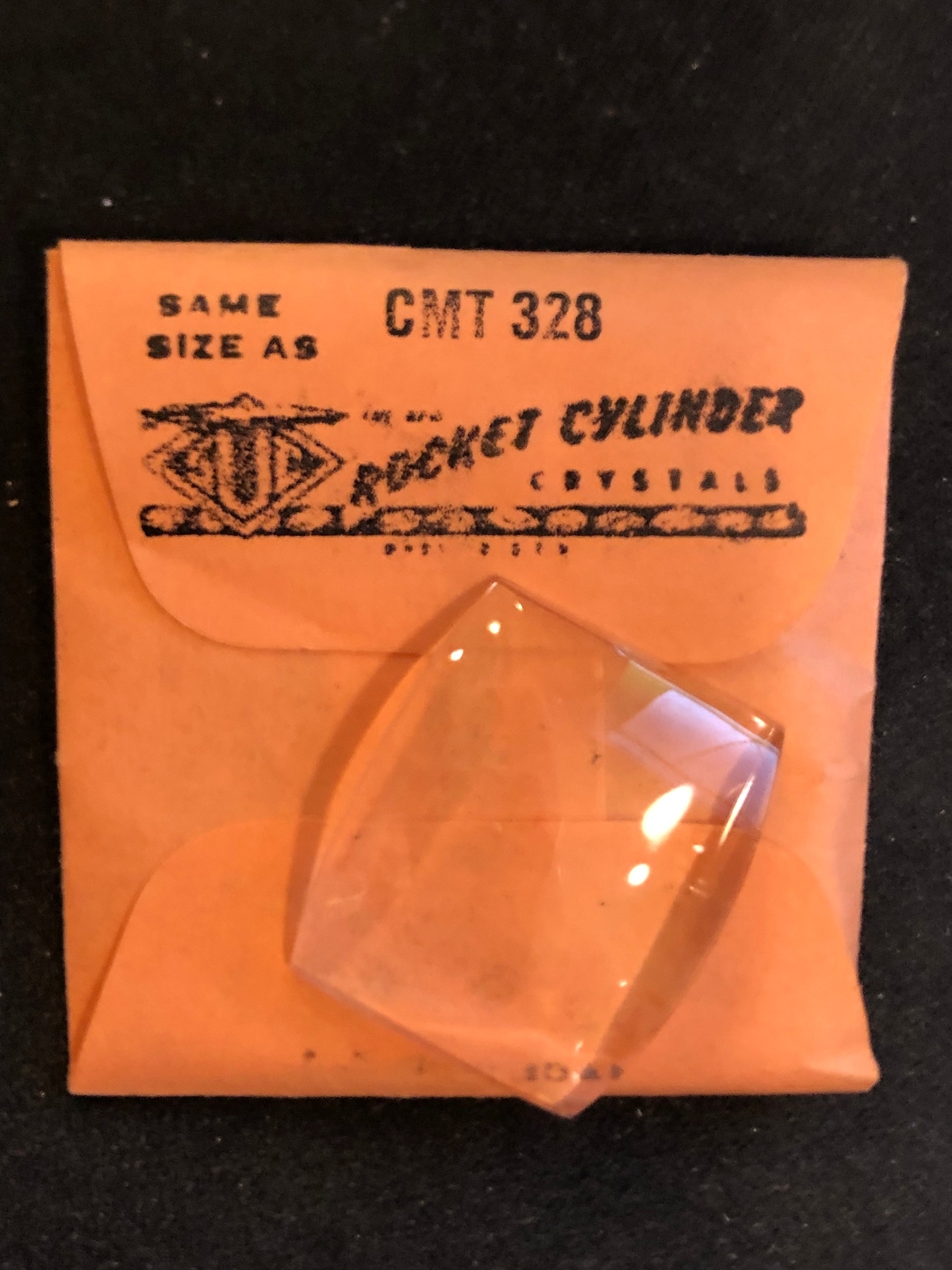 SUC Rocket Crystal RMU 139 for GRUEN Veri-Thin – 23.3 x 20.0mm – New