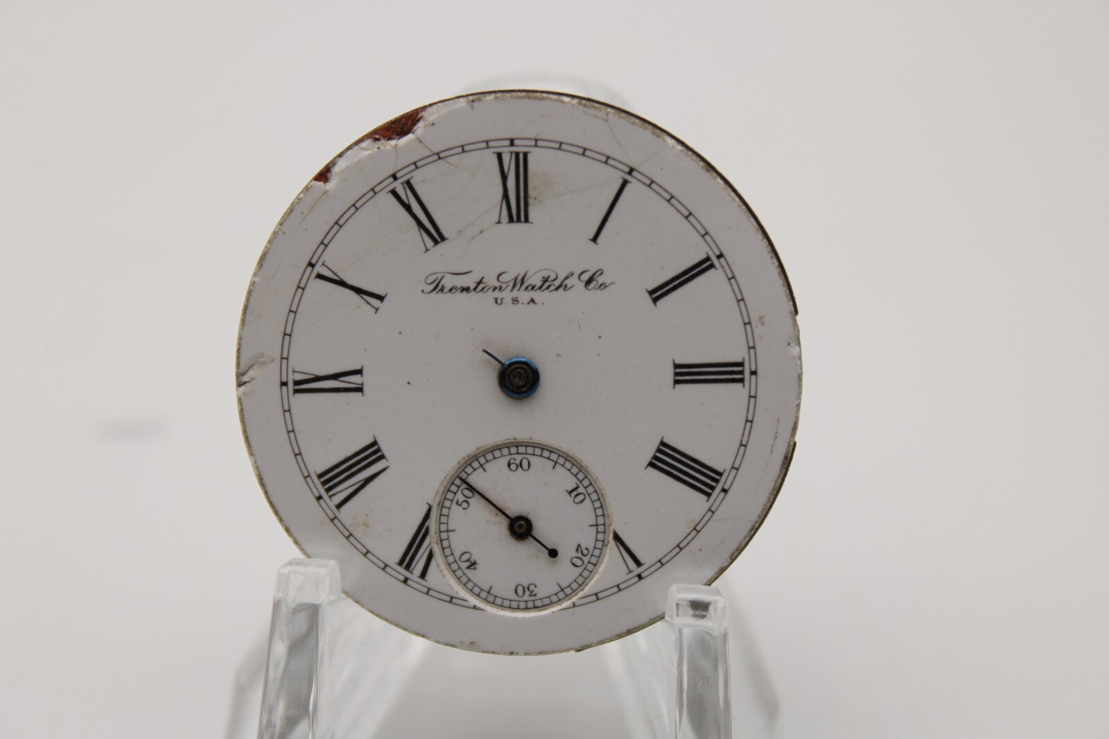 1899 TRENTON POCKET WATCH MOVEMENT 715762 GRADE 52 6s 7j (EO2)