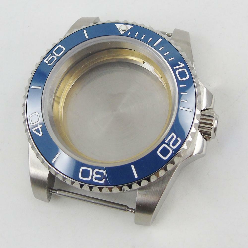 40mm Watch Case Fit NH35 NH34 Miyota8215 DG2813 ETA2824 PT5000 Sapphire Glass