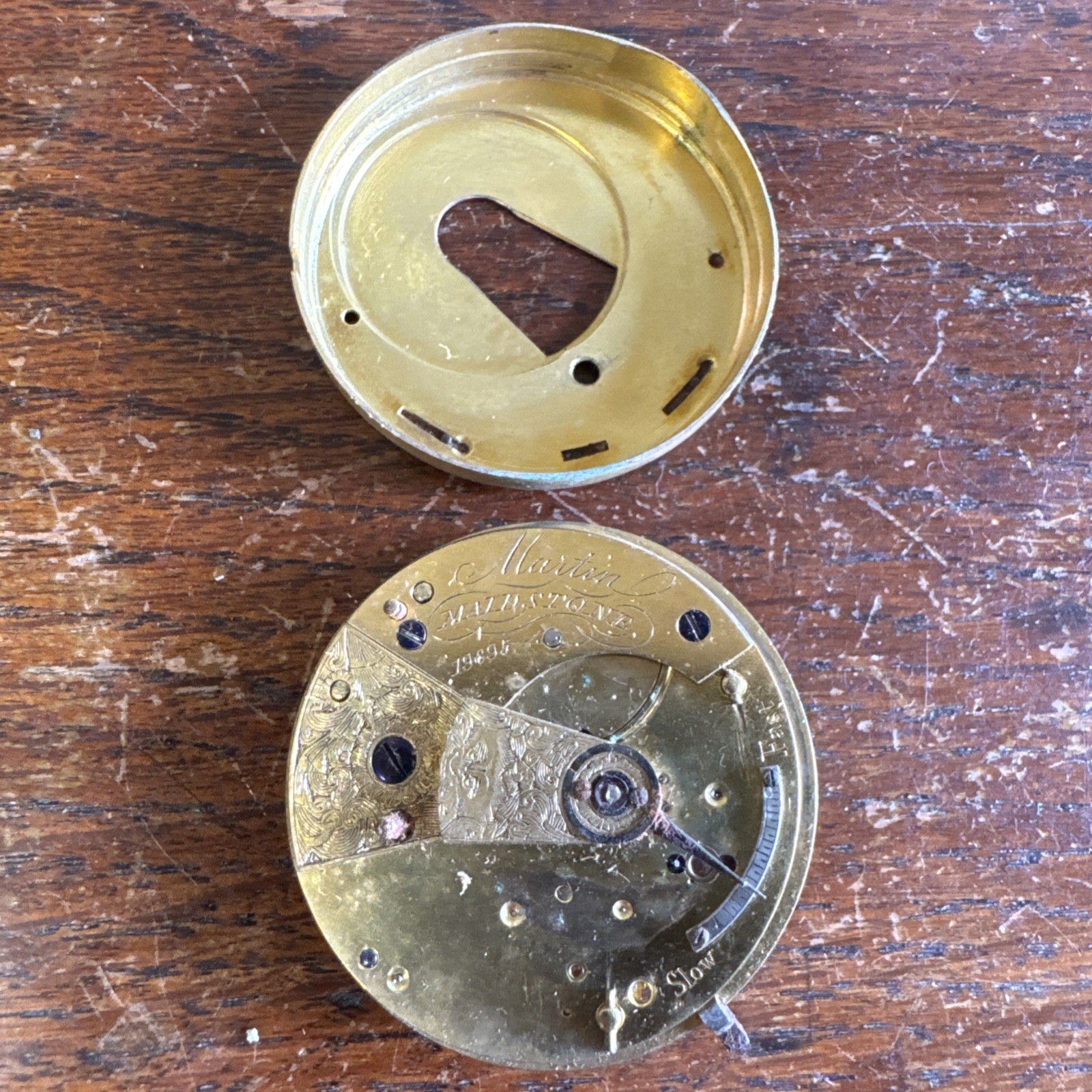 Martin Maidstone Kent Pocket Watch Movement