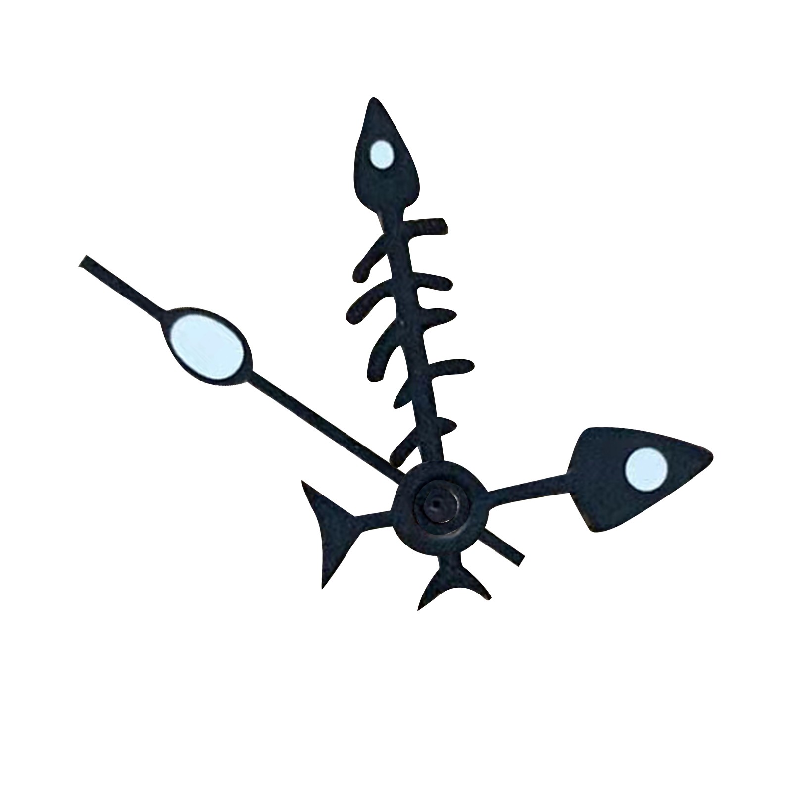 Fashion Green Luminous Fish Bone Watch Hand Pointer Needles for NH35/NH36/4R/7S