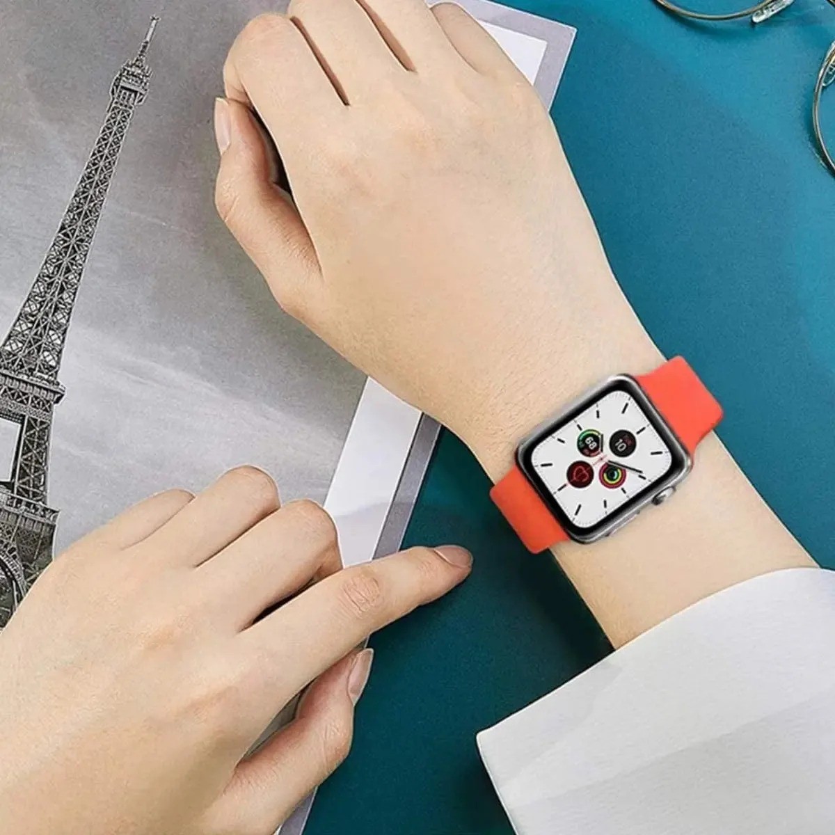 Solo Loop for apple watch band 44mm 40mm 45mm 41mm 49mm 46mm 42mm bracelet.