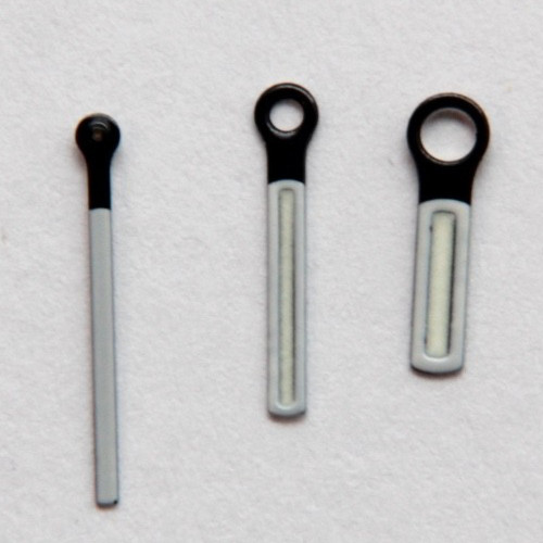 OEM GENUINE IKEPOD MANATEE WATCH HANDS ENAMEL FINISH 0.90 x 1.50 x 0.25 NOS NEW