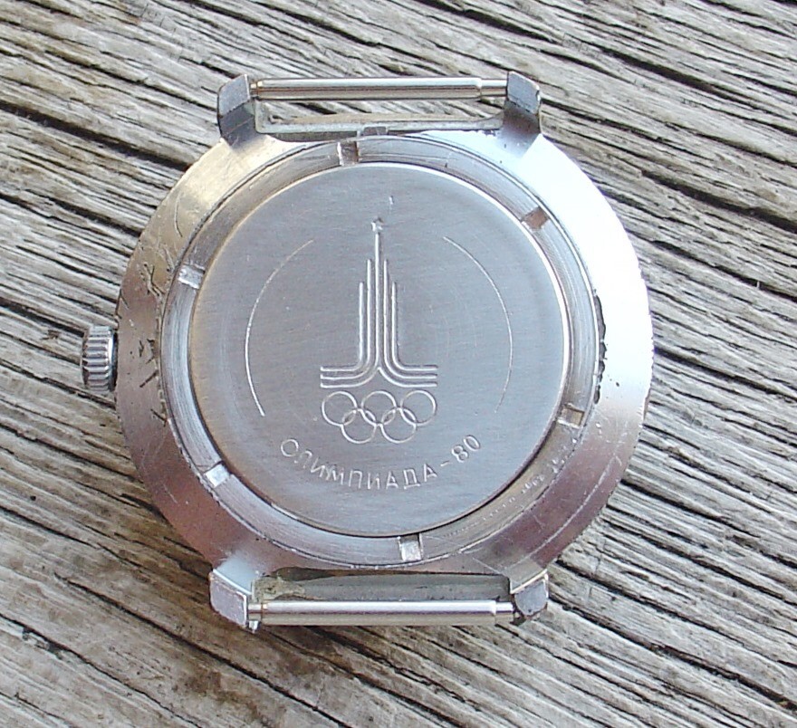 SOVIET RUSSIAN COLLECTIBLE WOSTOK (VOSTOK) – OLYMPICS – 1980 WATCH serviced
