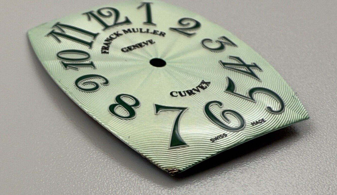 Franck Muller Curvex Green Dial 28×23 mm