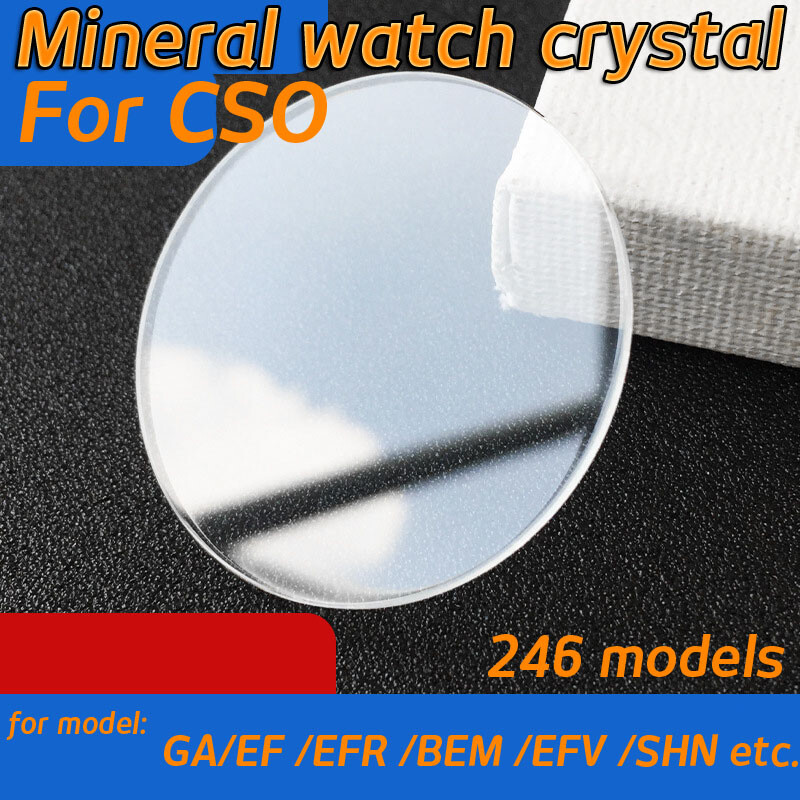 Mineral Crystal for CSO GA110 SHS EFR BEM EFV SHN Watch Glass Lens Watch Parts