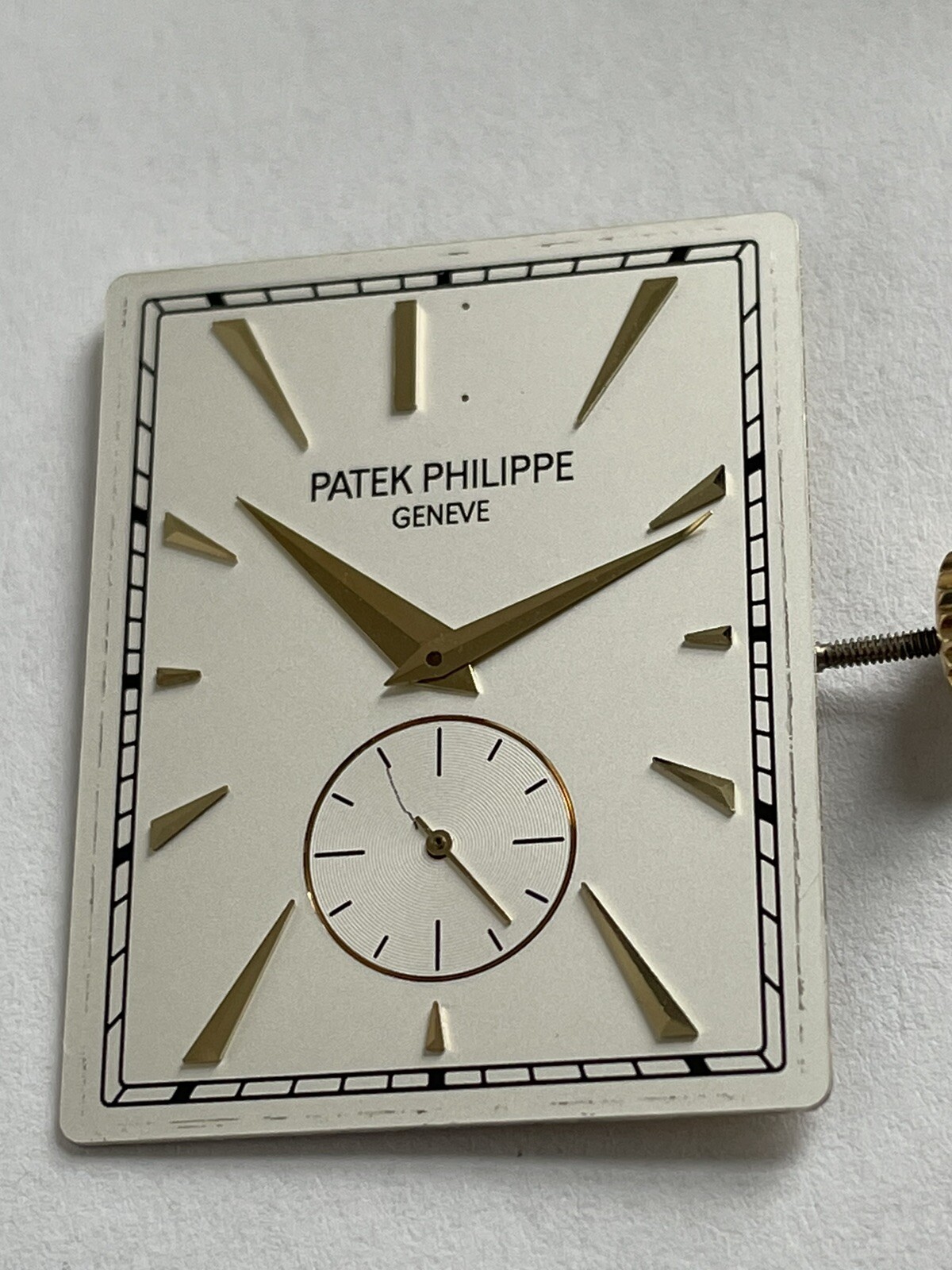 Patek Philippe 5124 Yellow Gold Gondolo dial with hands, crown 100% Authentic