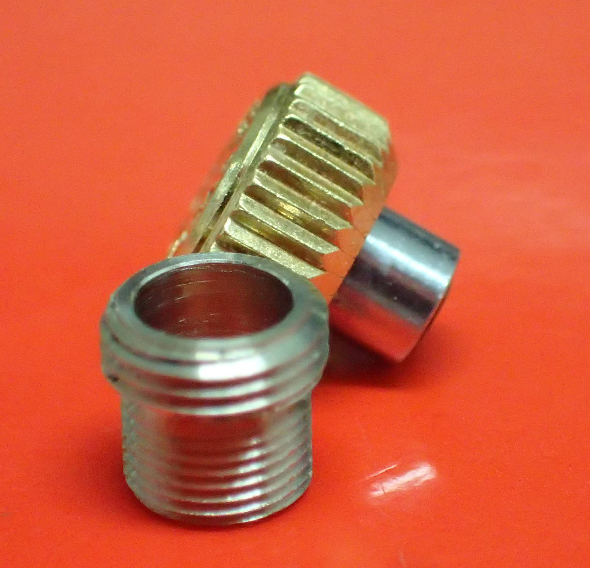 Genuine ROLEX PATENT Gold Crown w/Tube 6.1mm Bubble back Oyster Royal #685