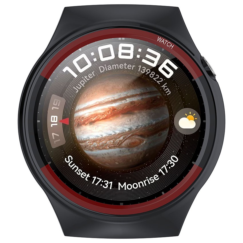 PC Case Cover for HUAWEI Watch GT5 46mm Watch Skeleton Protective Bumper Frame
