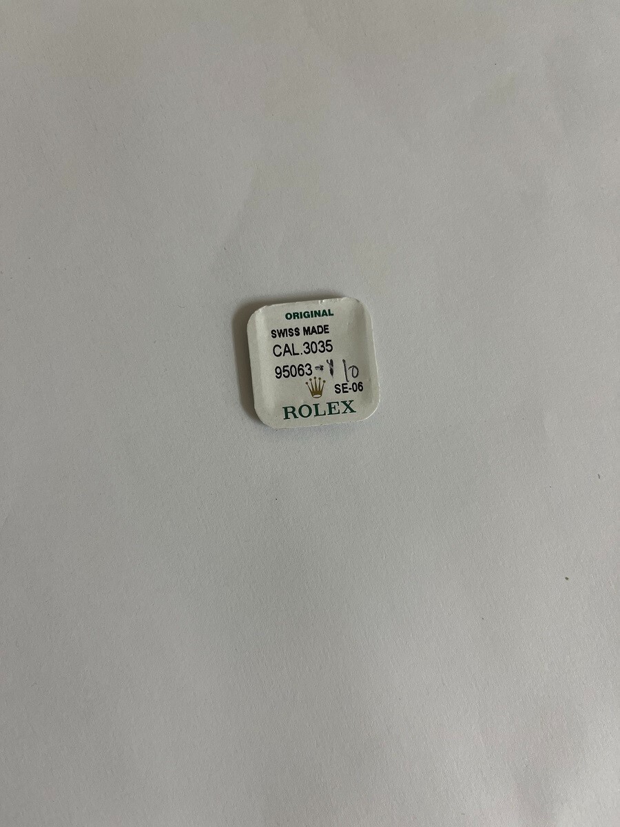 Genuine Rolex Combined In-Setting for Osc. Weight 3035-95063-1 Sealed package