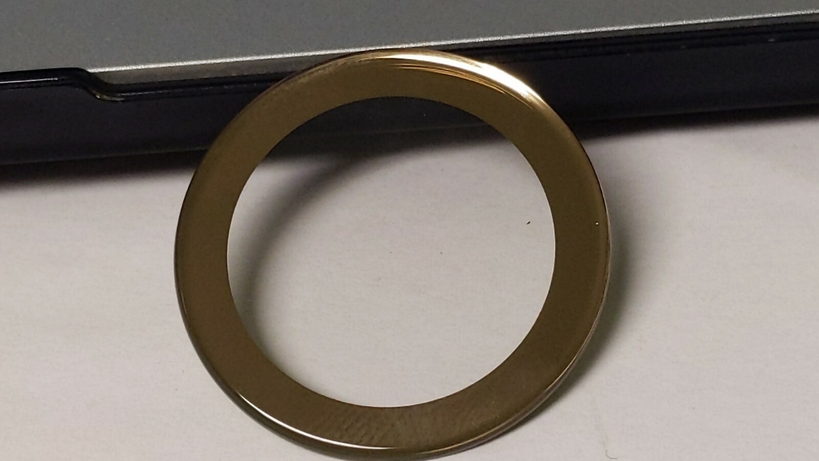 Replacement Crystal Movado BOLD 32.0×1.6mm GOLD TRIM for watch repair