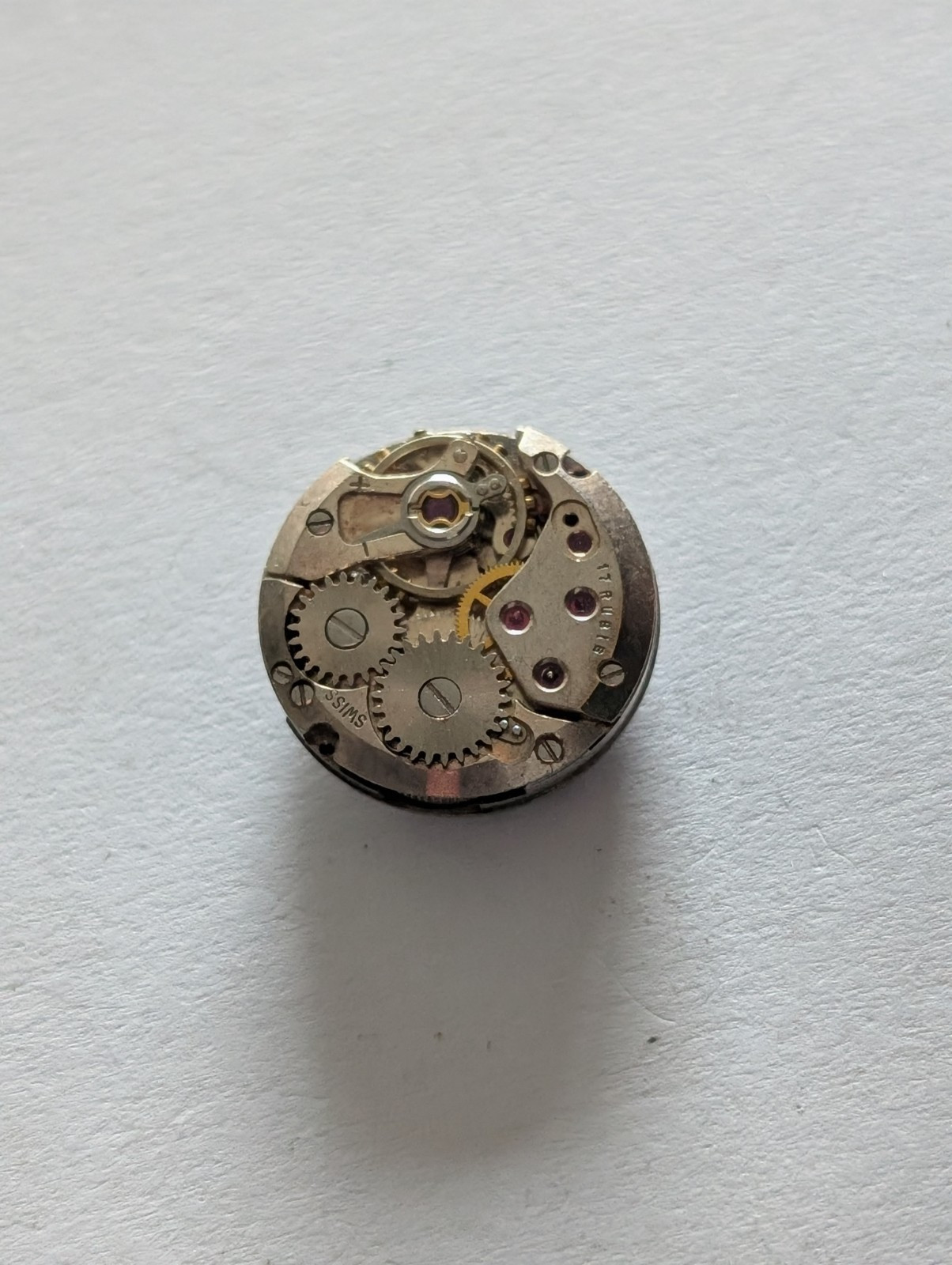 Vintage ETA 2410 Mechanical Watch Movement (Untested)