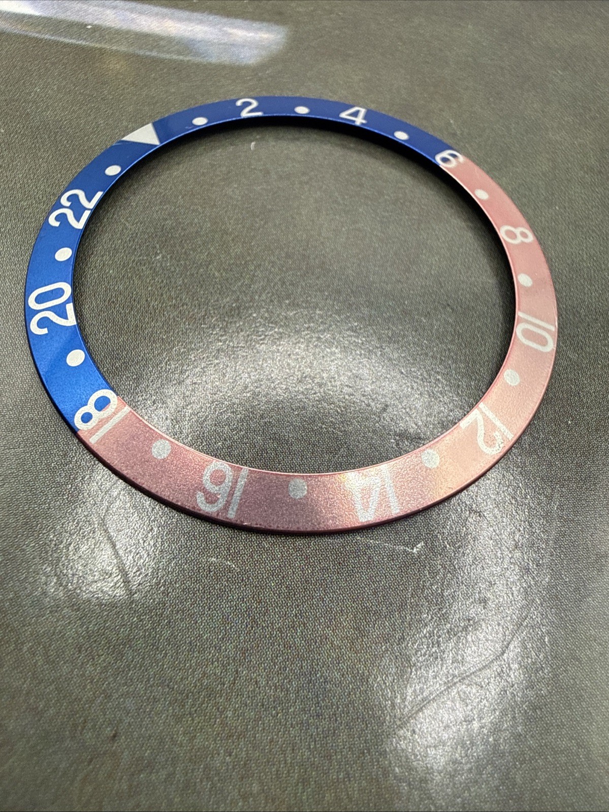 Genuine Rolex GMT Master Pepsi Red Blue Bezel Insert 16700 16710 16760 Gorgeous