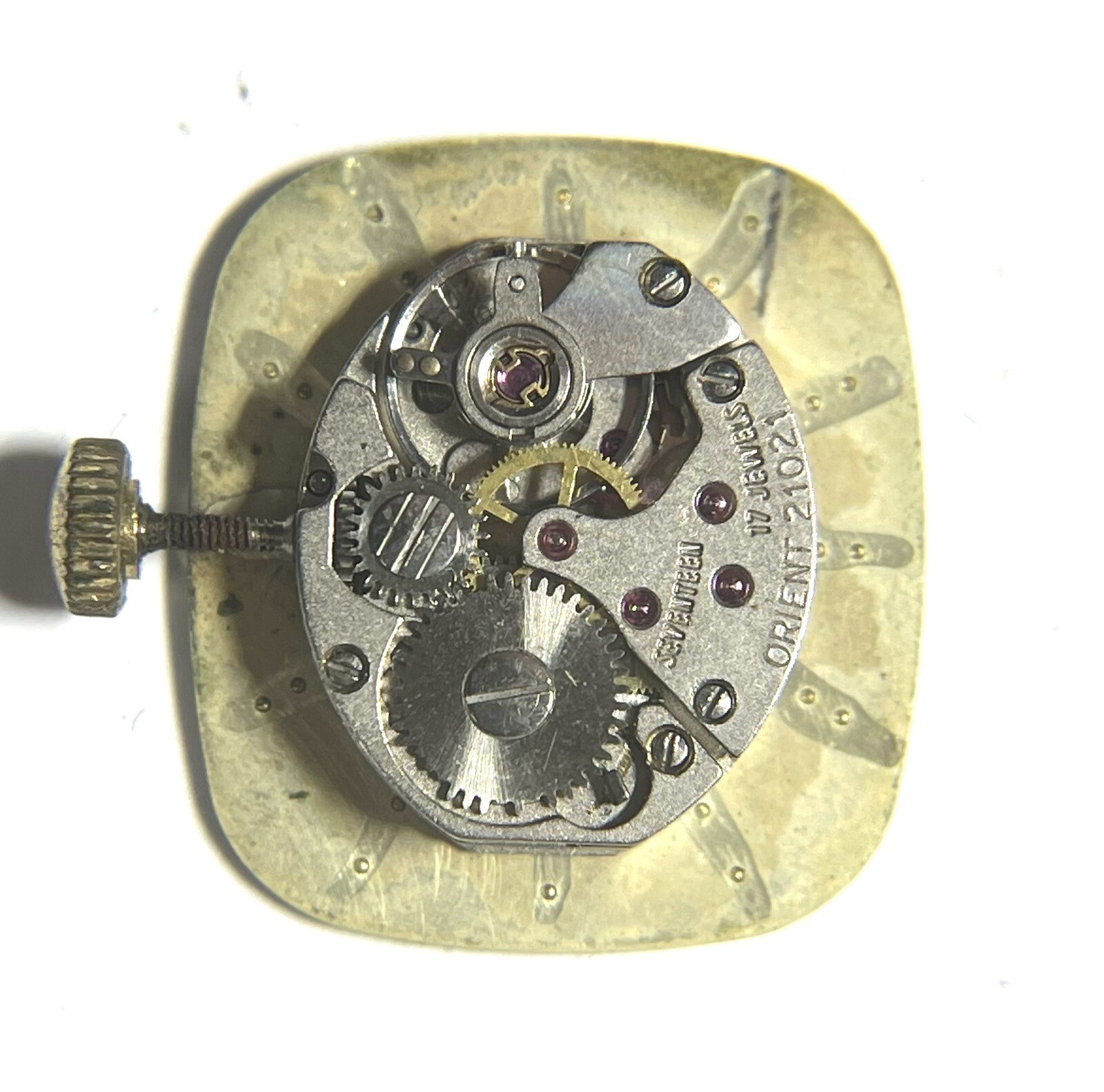 Orient 21021 Movement For Spare Parts Good Steering Wheel Shaft 18.6Mm