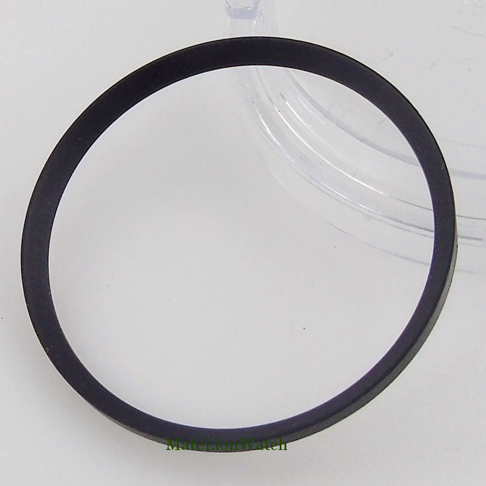 Watch Case Parts Chapter Ring 31.2mm*28mm*1.6mm Plastic Black/White/Blue/Green