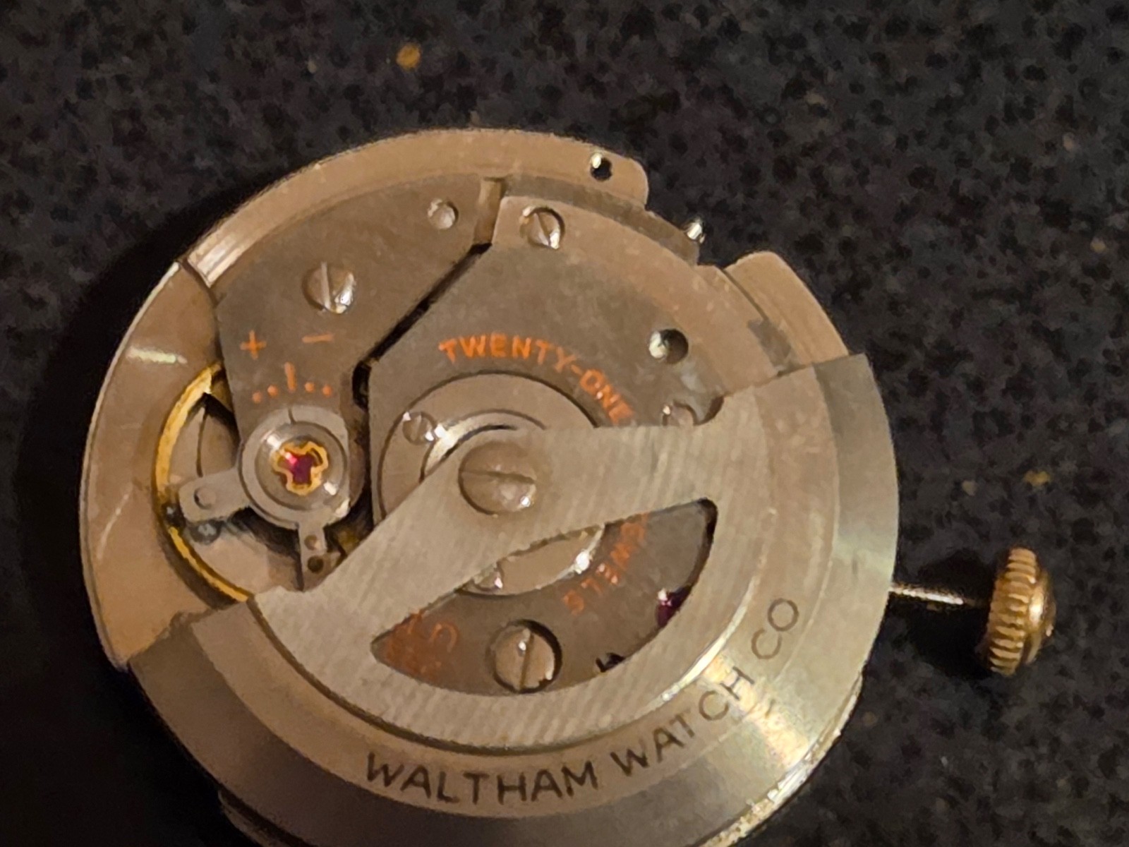 UC (UTC) (Seiko) 233. 21 Jewel men’s automatic movement, c. 1965.