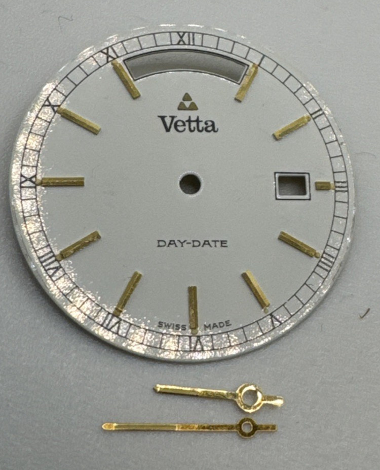 Day-date summit eta 955.132 dial D.28.5mm; hands hours 10mm minutes 13.3mm