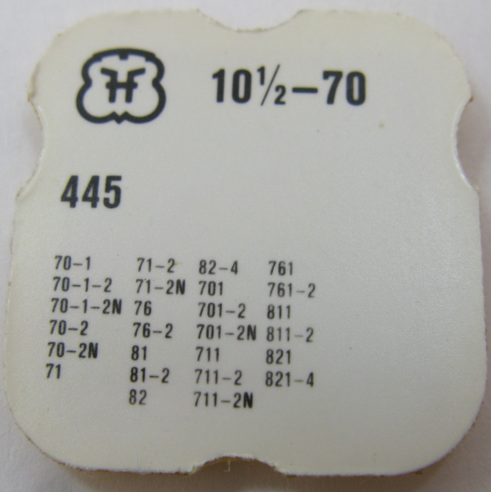 FHF 70 71 76 81 82 701 711 761 811 821 … watch parts: setting lever #445