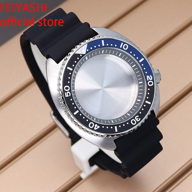 45mm Men’s Watch Case Strap Seiko Skx007 Skx009 Mod For Nh35 NH36 NH38 Movement
