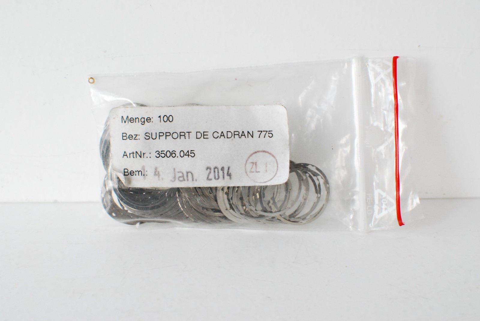 LARGE COLLECTION OF WATCH DIAL 775 SPACERS – FOR RONDA 775 MOVEMENT?