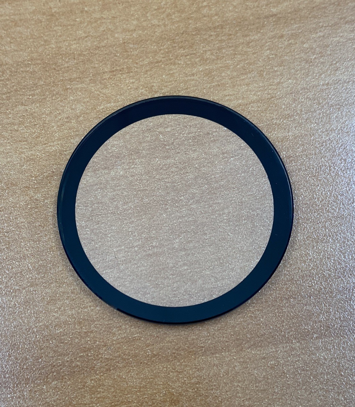 (37.4mm x 2.50mm): 2.8mm Black Crystal to fit Movado Bold MB.01.1.34.6137