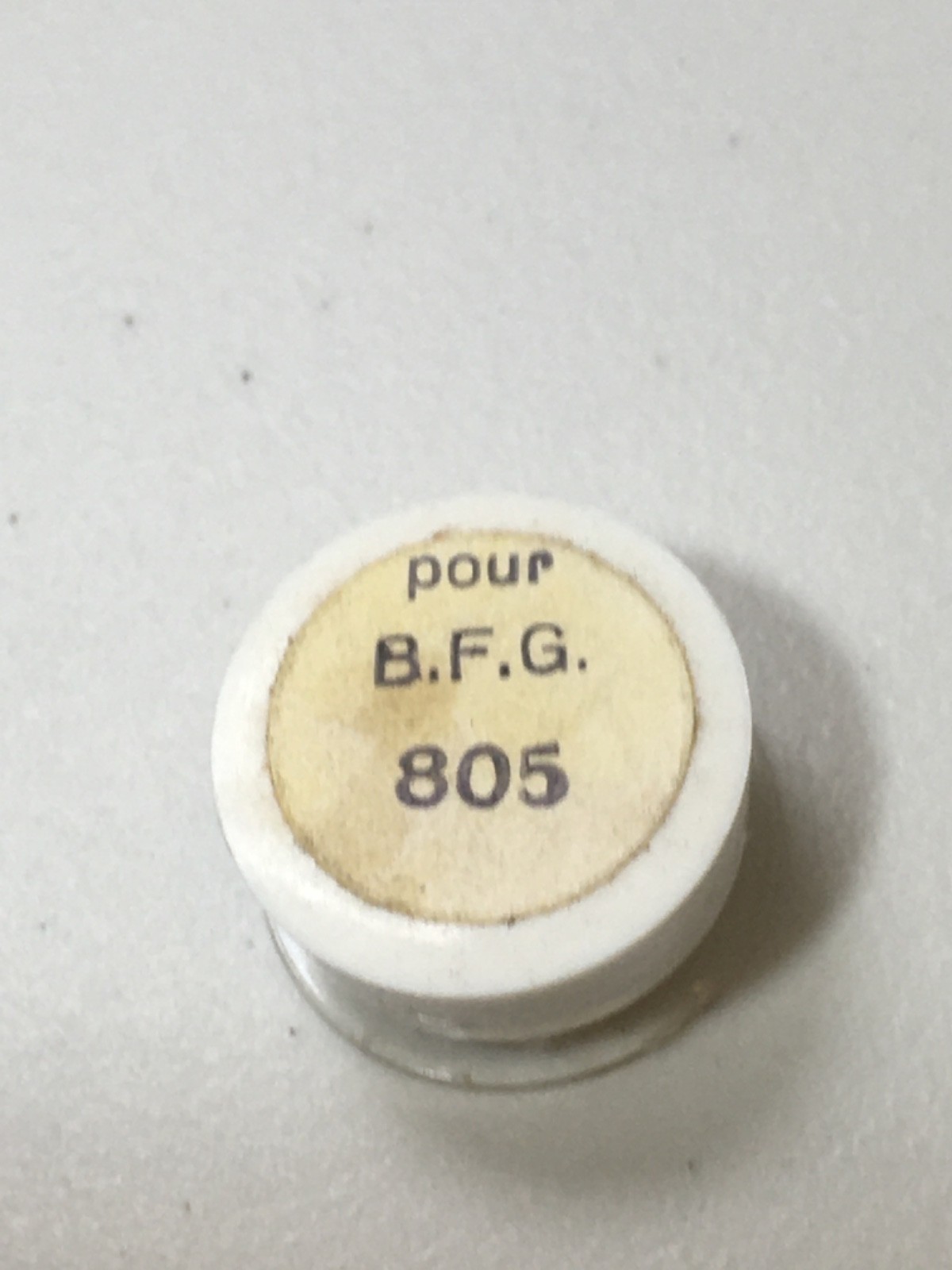 BFG 805 Balance Complete Wrist Watch Part #721 New Old Stock