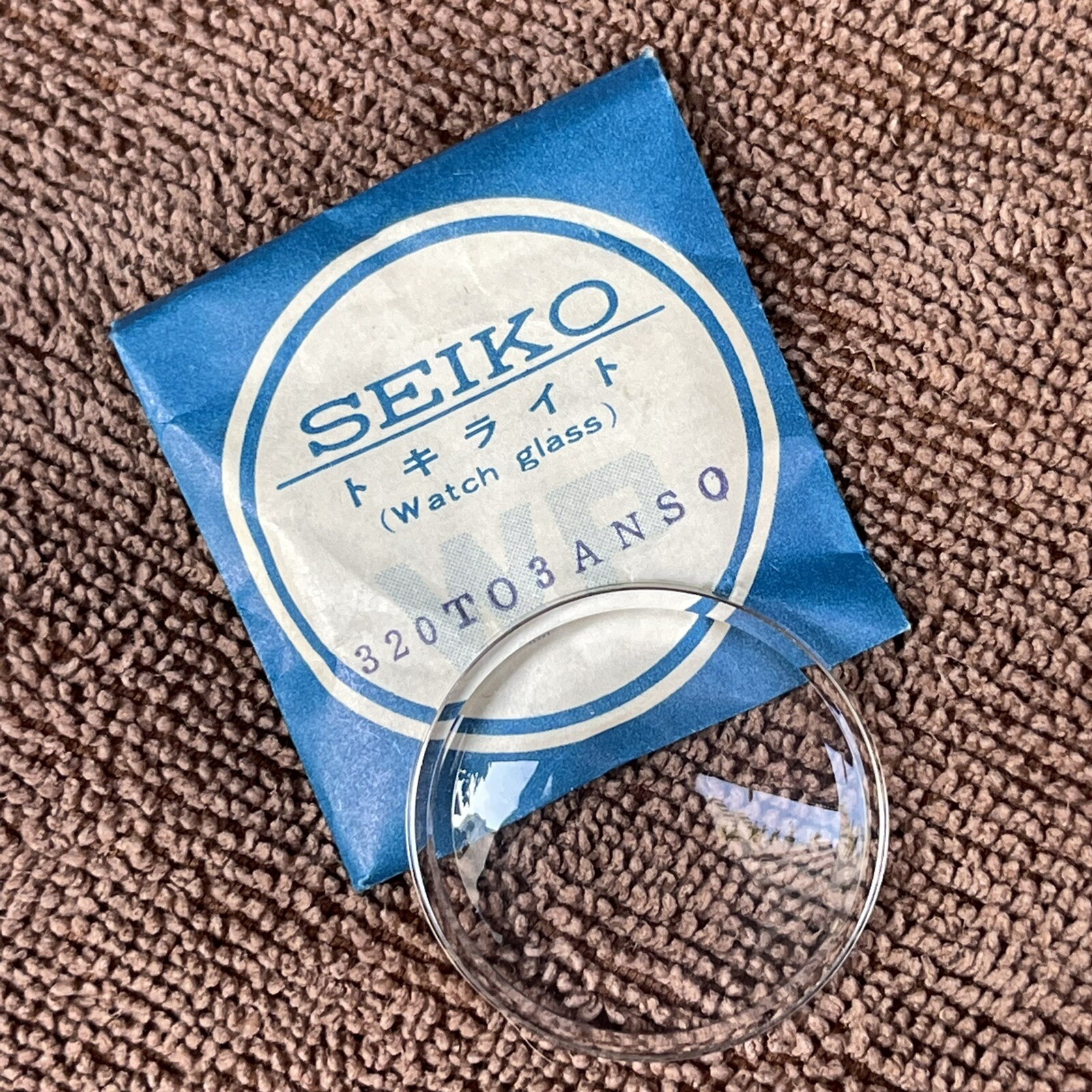 NEW OLD STOCK ORIGINAL CRYSTAL FOR SEIKO 5 SPORTSMATIC 7619-9060 7619-9070