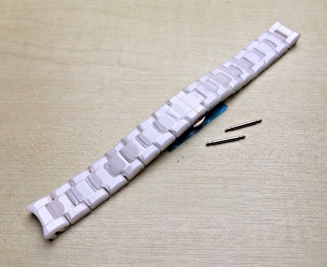 Spare White Ceramic Strap Fits Emporio Armani AR1418 Watch Bracelet/Band/Link