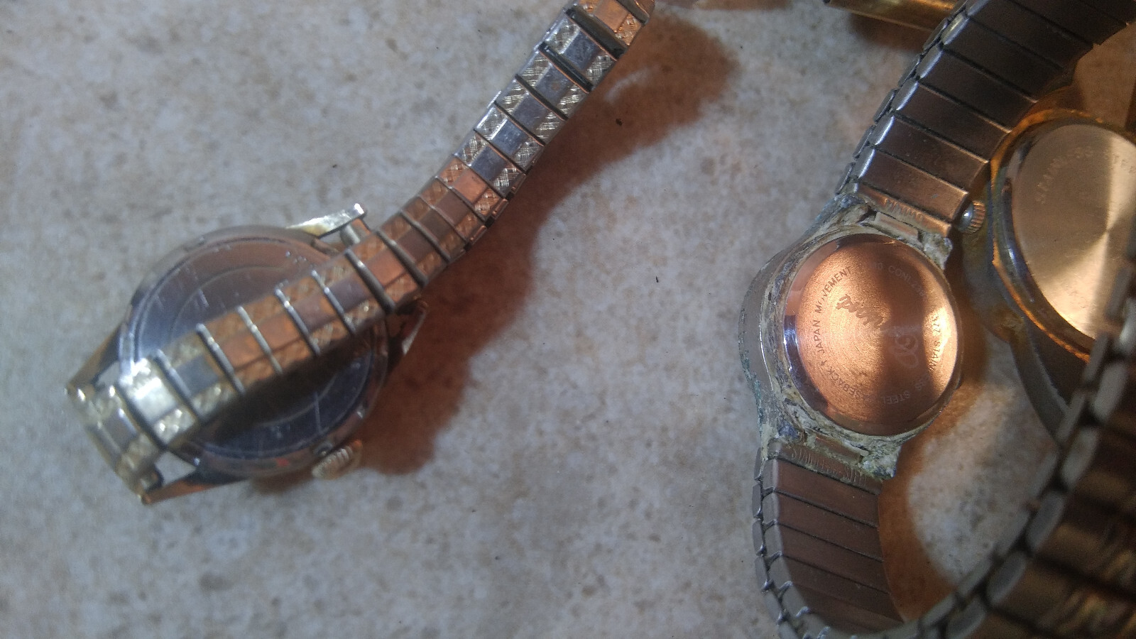 Vtg Watch Lot Parts/Repair Digital Tommy Boy Speidel Bulova 10k Geneva Armitron