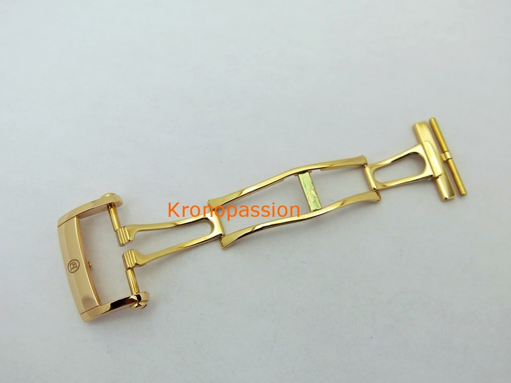 Parmigiani Fleurier Deployant Buckle 18K Rose Gold Taper 22mm OEM New !