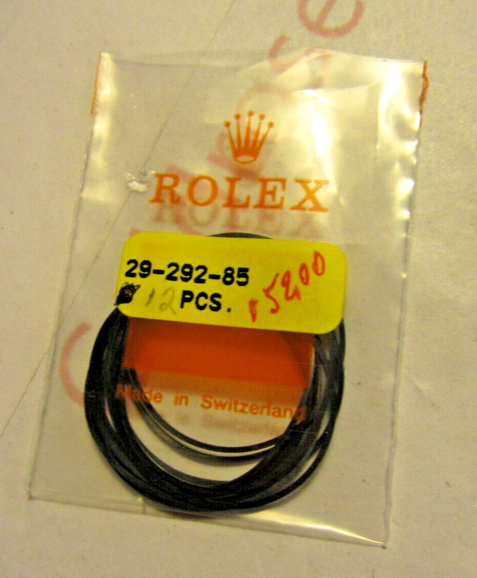 GENUINE ROLEX CASE BACK GASKETS.#15200, PART # 29-292-85. PER ONE .Sku RLX 9-16