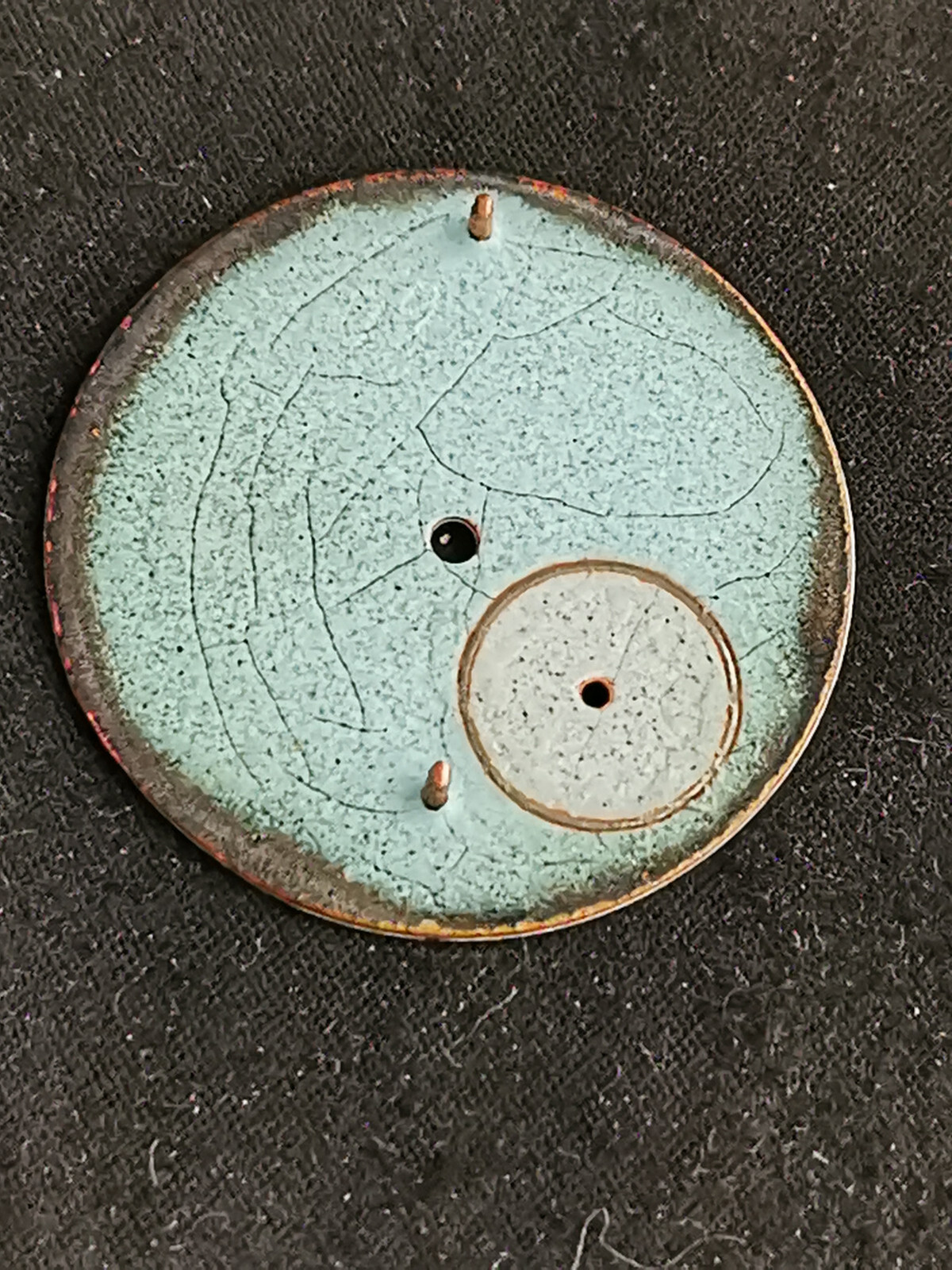 Enamel dial for Frederique Huguenin watch, 36mm