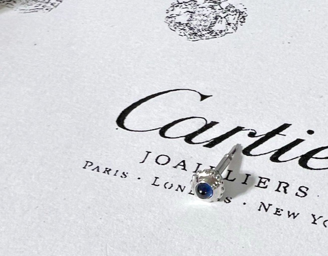 Cartier Watch Crown Must Etc WOMEN’S 18k WHITE Gold 3.80mm Complete Swiss Made