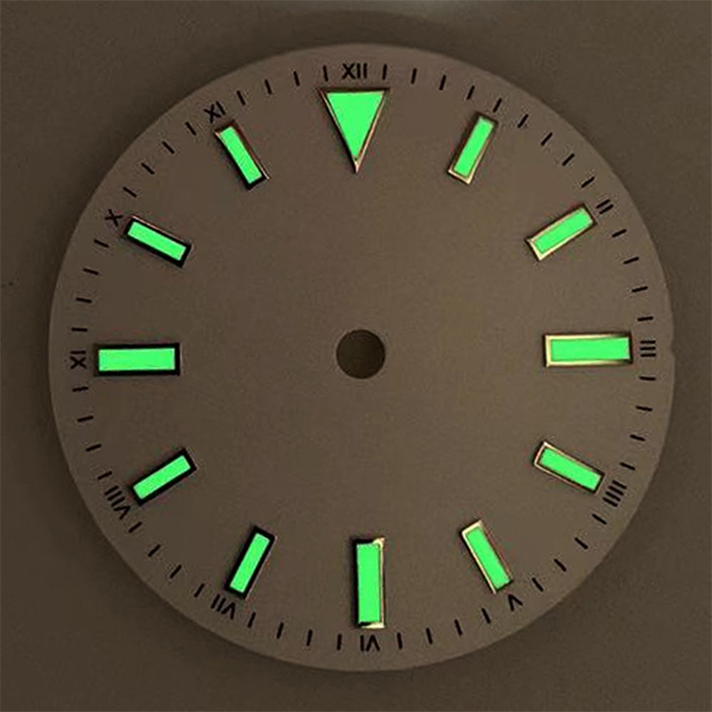 28.5MM Watch Dial Green Luminous for NH35/8215/2836 Movement
