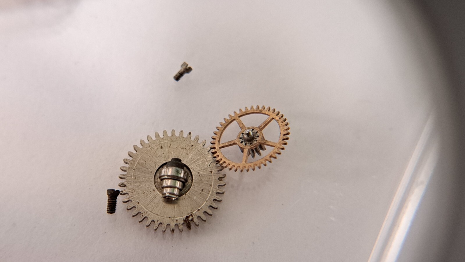 Rolex vintage parts jewels ratchet clutch wheel arbor click pallet fork etc cali