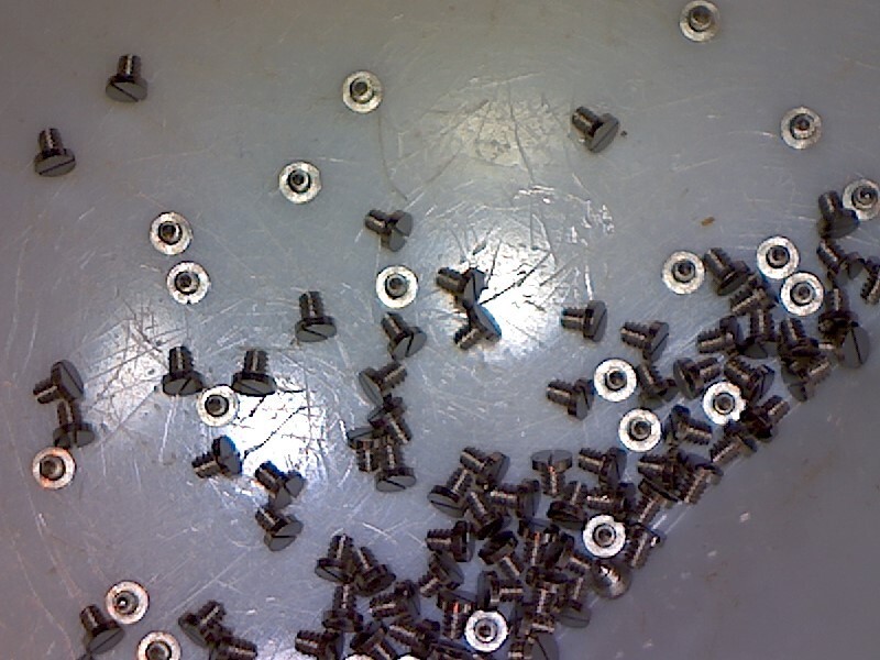 FF120, FF60 SCREWS, PALLET BRIDGE SCREWS 144 pieces and OTHERS
