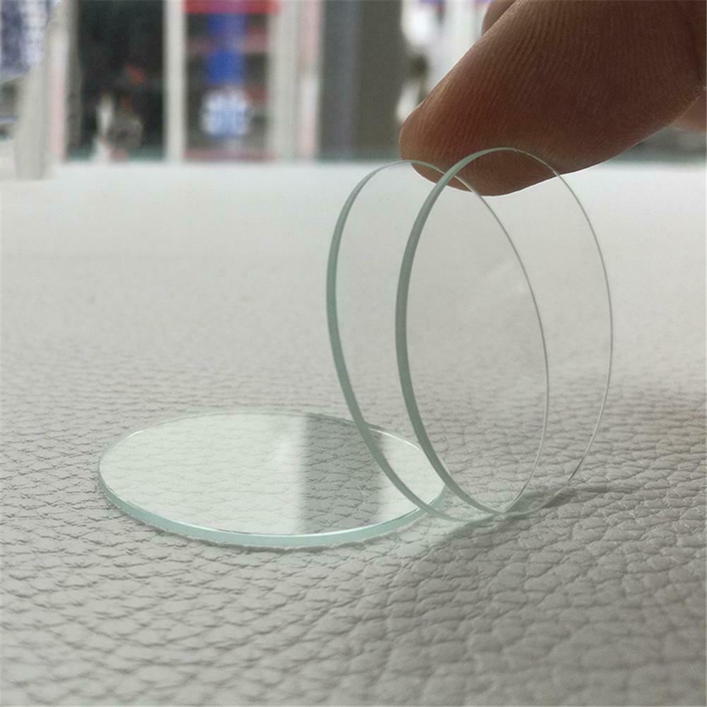 Flat Plain Sapphire Glass Watch Crystal Watch Parts For Watchmaker 35-40mm