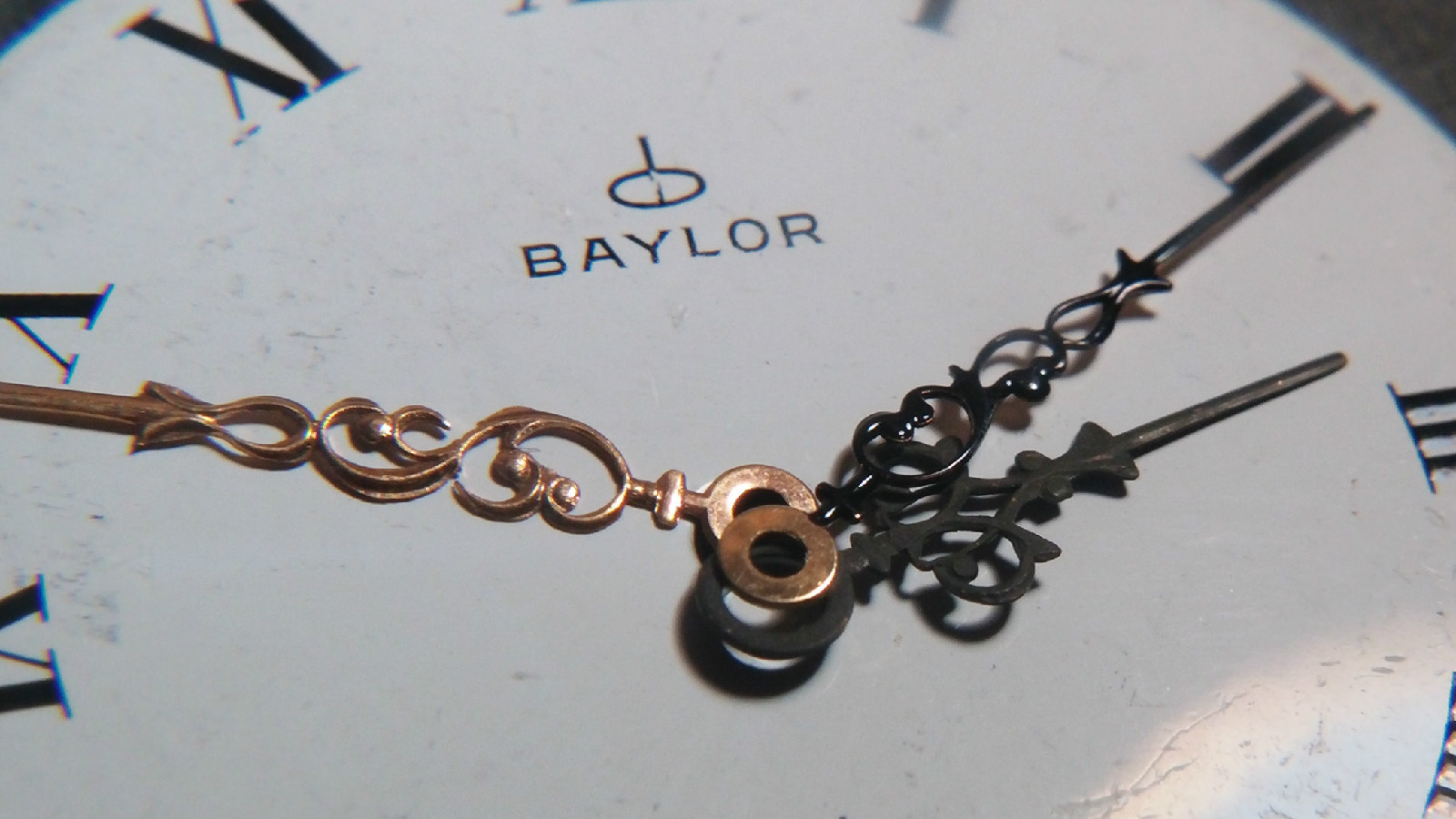 Baylor white dial, 6498 roman dial, different color /style hands (hour, minute